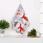 Полотенце кухонное «Снеговики»