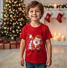 Футболка новогодняя детская «Но-но-но»
