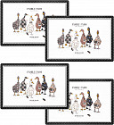 Набор салфеток подстановочных «Family farm»