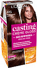 Краска-уход для волос стойкая «Casting Creme Gloss» без аммиака, оттенок 415 Морозный каштан