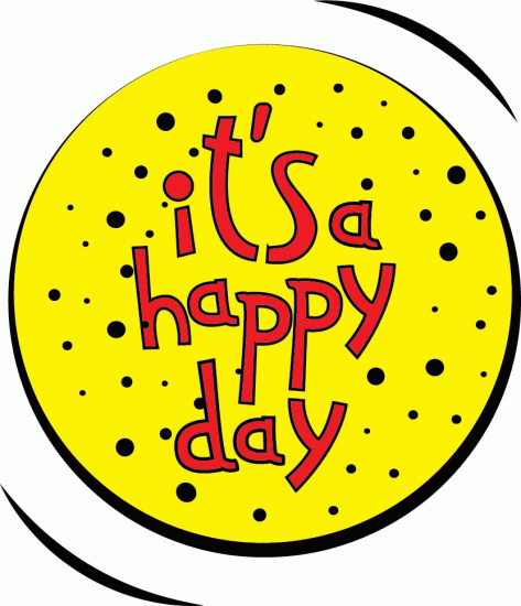 It's happy day