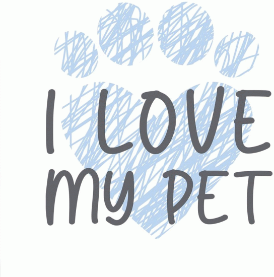 I love my pet