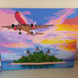 Отзыв на Картина по номерам «Полет над островом» от Roza