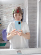 Отзыв на Шапка банная «Пилотка» от Mr. Ari Hill DVM
