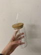 Отзыв на Стеклянная чашка с крышкой и трубочкой от Айзере