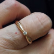 Отзыв на Кольцо из золочёного серебра с бриллиантом от Инна