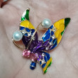 Отзыв на Брошь «Бабочка абстракция» от Елена Владимировна