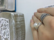 Отзыв на Кольцо из серебра с жемчугом Swarovski и фианитами от Ксения