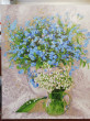 Отзыв на Набор для раскрашивания по номерам «Бузин. Незабудки с ландышами» (40×50 см) от Елена