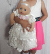 Отзыв на Набор одежды для куклы для крещения от Элла