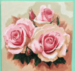 Отзыв на Картина по номерам «Розовое трио» от Гаухар 