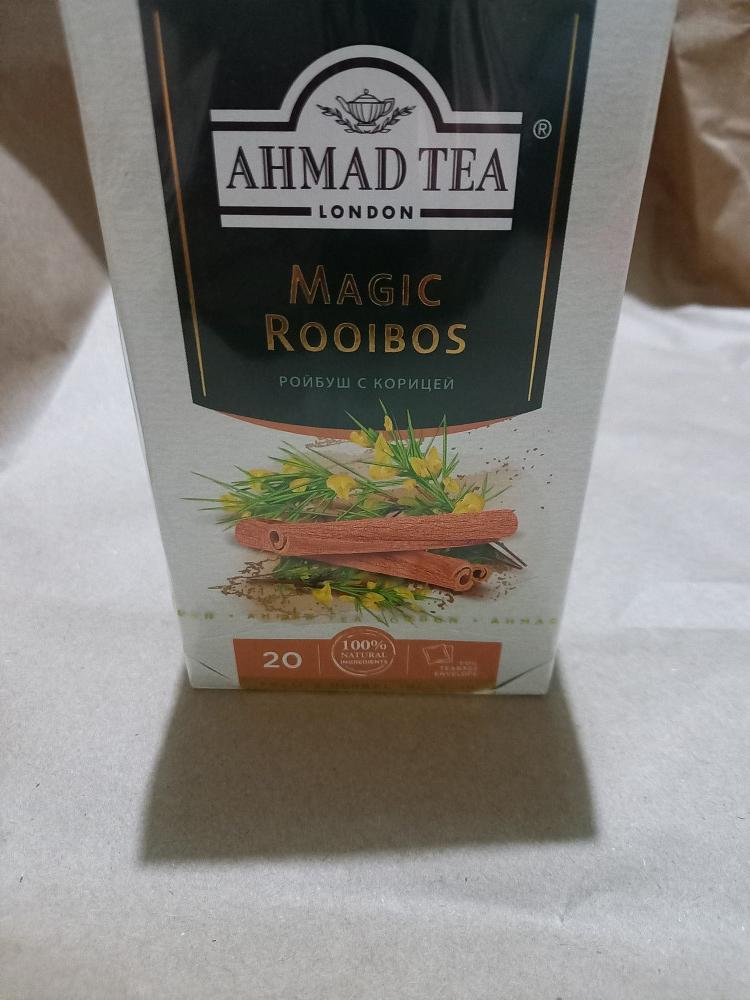 Чай травяной с ройбушем и корицей «Magic Rooibos», ройбуш/корица ...