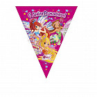 Гирлянда-флаги «WINX. С Днем рождения!», 300 см