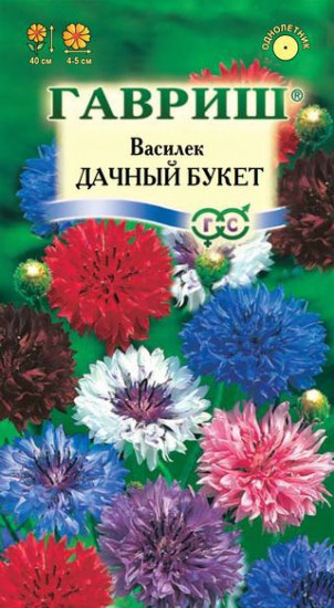 Семена. Василек «Дачный букет», (смесь), 1,0 г