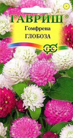 Семена. Гомфрена «Глобоза», (смесь), 0,1 г | Однолетние цветы (Гавриш) | Гавриш