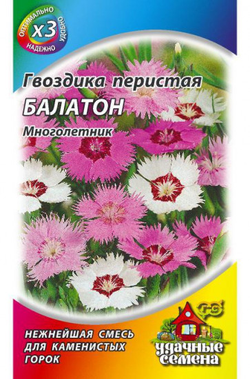 Гвоздика перистая «Балатон», смесь, 0,05 г
