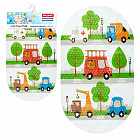 Коврик для ванны «Машинки» (69х39 см)