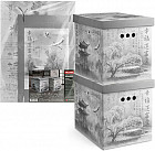 Короб картонный (2 шт), складной, большой