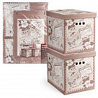 Короб картонный (2 шт), складной, большой