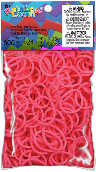 Резиночки для плетения браслетов «Pink»