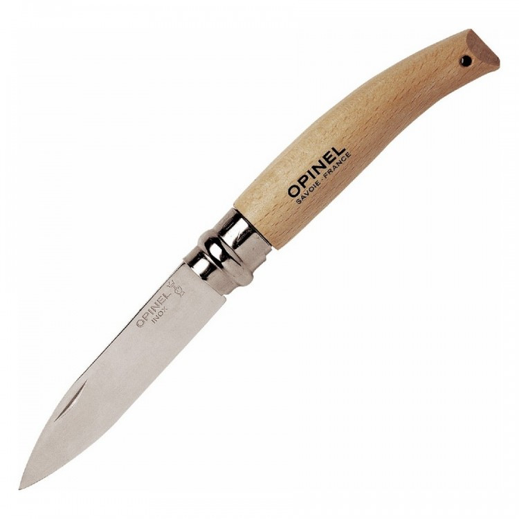 Нож садовый «Opinel №8» (19,1 см, нержавеющая сталь) | Садовые | Opinel