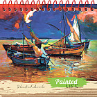 Скетчбук «Лодки на закате» (80 листов, А6)