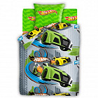Комплект постельного белья «Гонки» (арт. 8617, 1,5-спальный, бязь, 1 наволочка 70х70)