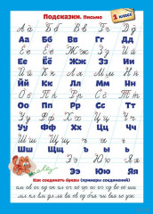Подсказки. Письмо. Математика. 1 класс