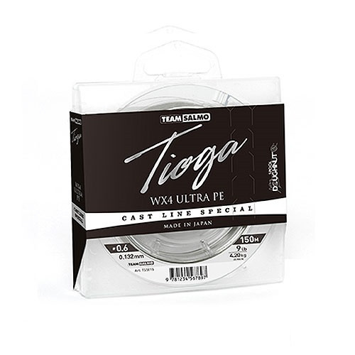 Леска плетеная «TIOGA» (длина 150 м, серый)