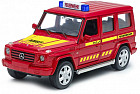 Модель автомобиля &laquoMercedes-Benz G-CLASS Пожарная машина»