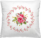 Подушка-думочка (арт. шиповник-3 41, 40х40 см)