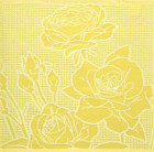 Полотенце вафельное «Roses» (ДМ-люкс, 50х50)