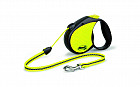 Рулетка-трос светоотражающая для собак (трос 5 м, до 20 кг)