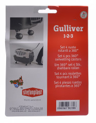 Колеса для переносок «Gulliver», 4 шт