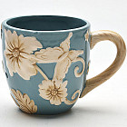 Кружка «Объемные цветы» (300 мл)