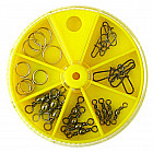 Вертлюги,застежки, кольца заводные (28 шт)