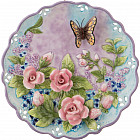 Тарелка настенная декоративная «Бабочка», 20 см