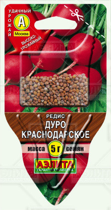 Редис «Дуро Краснодарское», 5 г