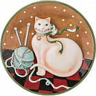 Панно настенное «Кошка», 21 см