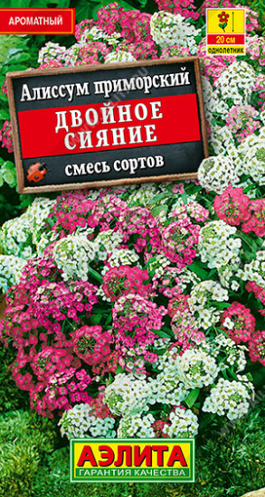 Алиссум «Двойное сияние» (смесь)