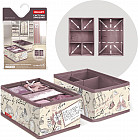 Набор органайзеров-трансформеров для белья «Romantic» (2 шт), без крышки