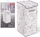 Корзина для белья складная с крышкой «Lavande» (35х35х60 см)