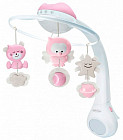 Музыкальный мобиль-проектор 3 в 1, розовый