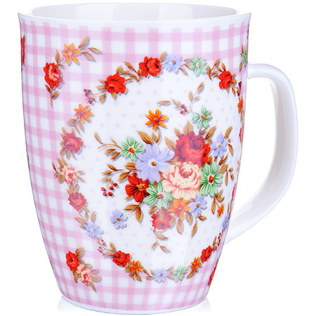 Кружка  «Цветы» (340 мл)