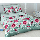 Комплект постельного белья «Пион и барбарис» (арт. 3442/1, семейный, бязь, 2 наволочки 70х70)