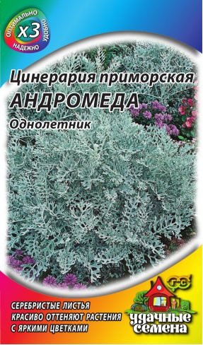 Цинерария «Андромеда», 0,1 г