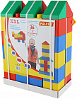 Конструктор строительный  «XXL» (36 элементов + соединитель (30 элементов))
