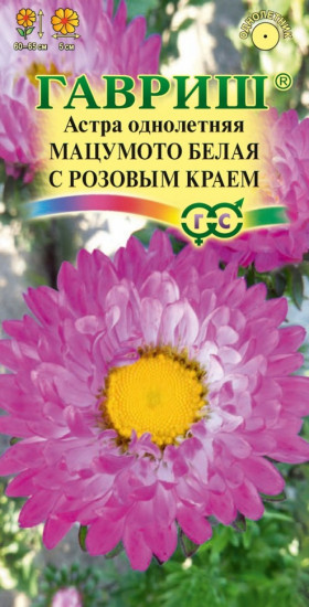 Астра «Мацумото» бело-розовая, 0,3 г