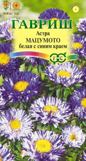 Астра «Мацумото» бело-синяя, 0,3 г