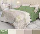 Комплект постельного белья (арт. 21068+8305/10 40 2023, 2-спальный, ранфорс, 2 наволочки 70х70)
